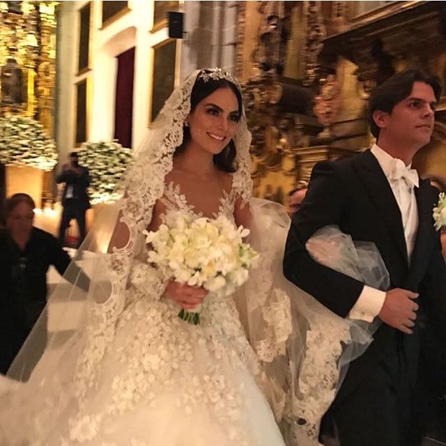 Ximena Navarrete y Juan Carlos Valladares se casaron el fin de semana/portaldemisses/Instagram