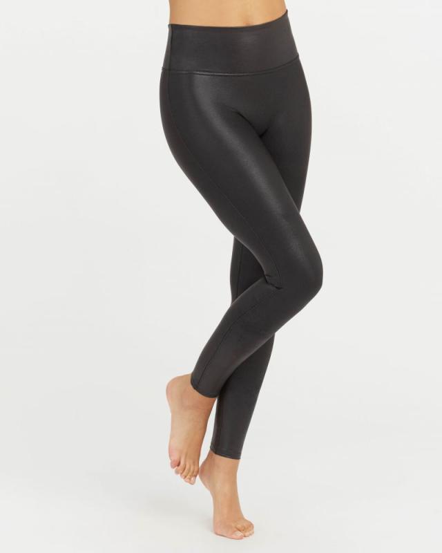 Bestselling $98 Spanx faux leather leggings come in new colours for fall