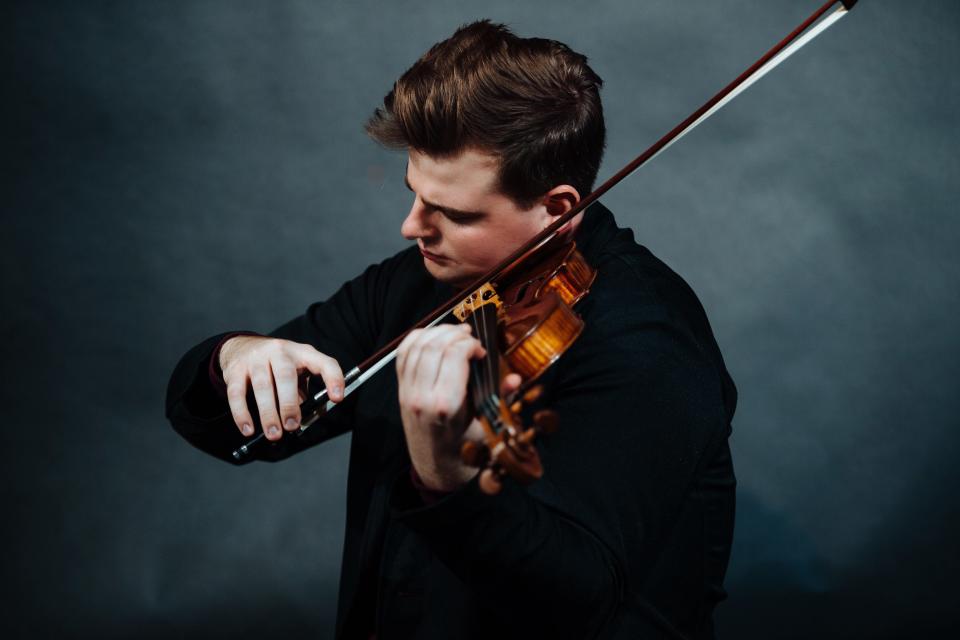 Violinist Chad Hoopes will be performing in the 2023 season for the La Musica International Chamber Music Festival.