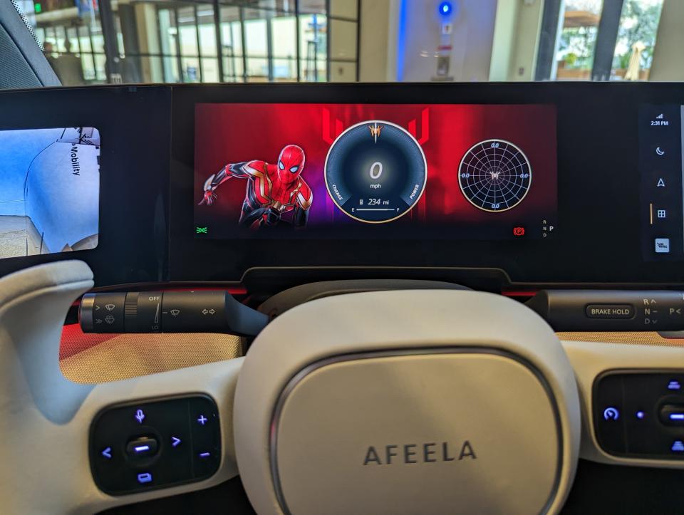 Sony Honda Mobility Afeela interior