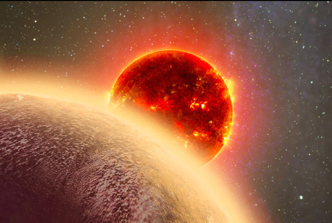 The rocky exoplanet GJ 1132b was first pinpointed in 2015 (Dana Berry)