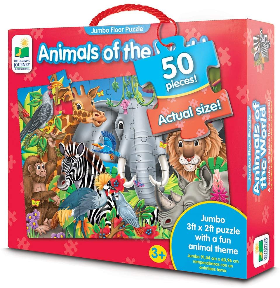 Jumbo Floor Puzzle - Animals of the World