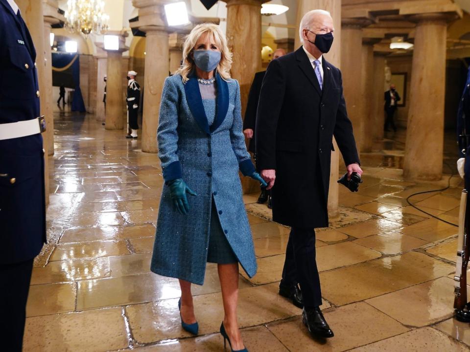 jill biden inauguration