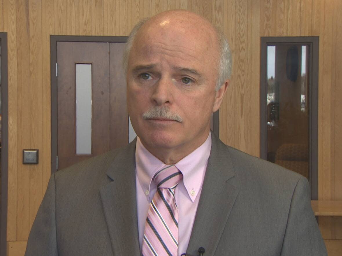 Health Minister Tom Osborne says the amalgamation of Newfoundland and Labrador's health authorities will save the province money. (Mark Quinn/ CBC - image credit)