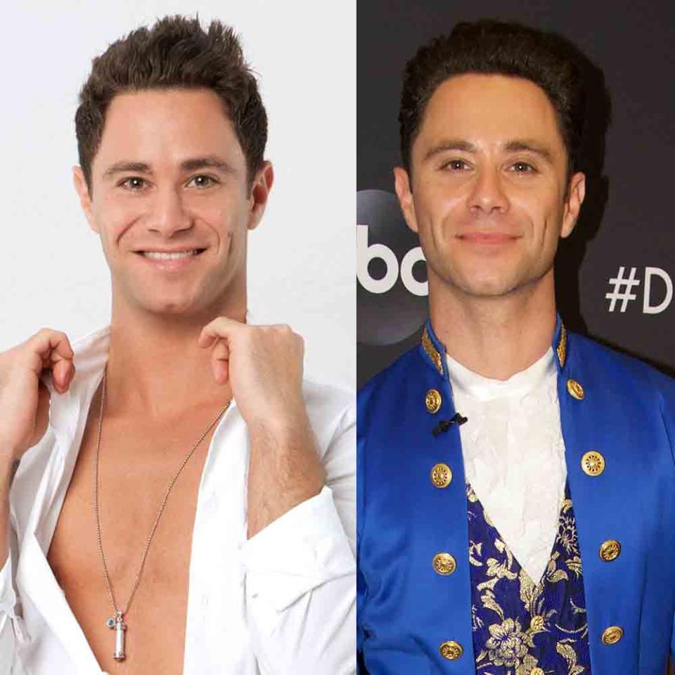 <p>Sasha has been back and forth from the <em>DWTS </em>troupe to pro status since season 14. He's been back as a pro for the last few seasons. (He's also married to fellow pro Emma Slater!)</p>