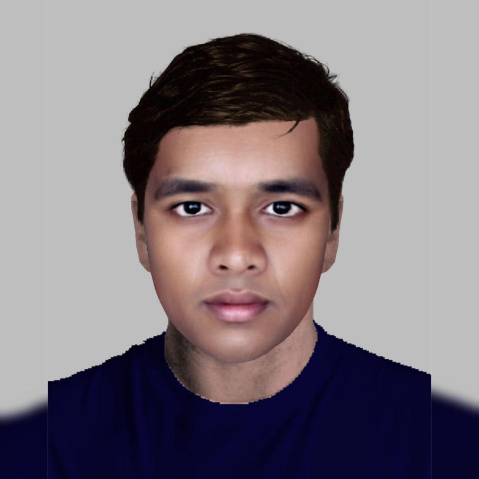 Detectives have released an E-fit of a man they would like to speak to in connection with an incident of indecent exposure outside a London primary school (Metropolitan Police)