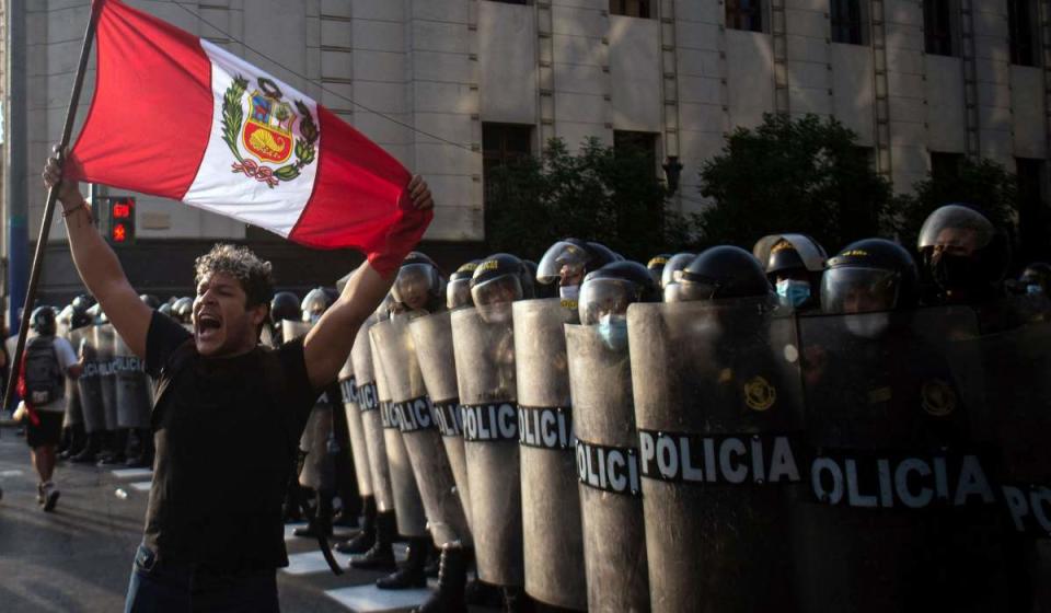 Foto: Protestas en Perú/El País