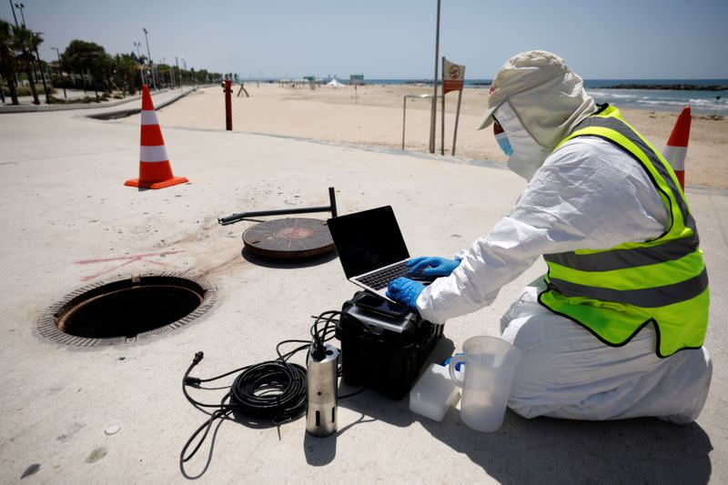 Surveillance scheme hunts for COVID traces in Israel's sewers