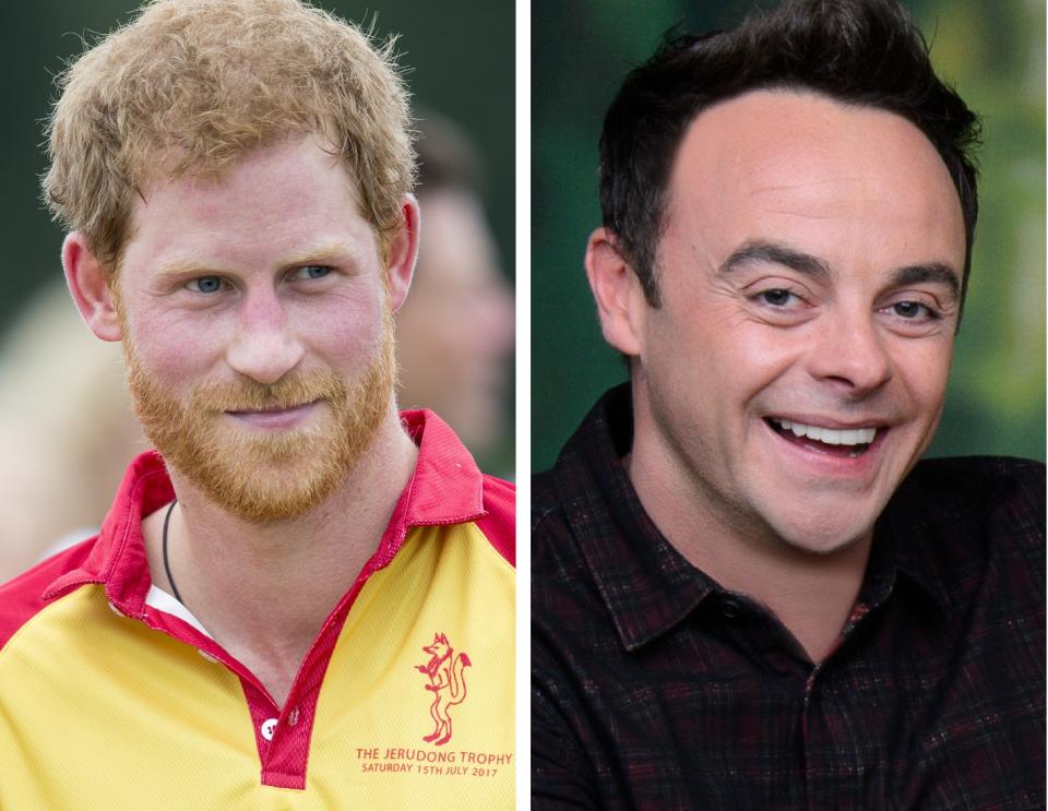 Prince Harry reached out to the star. Copyright: [Rex]