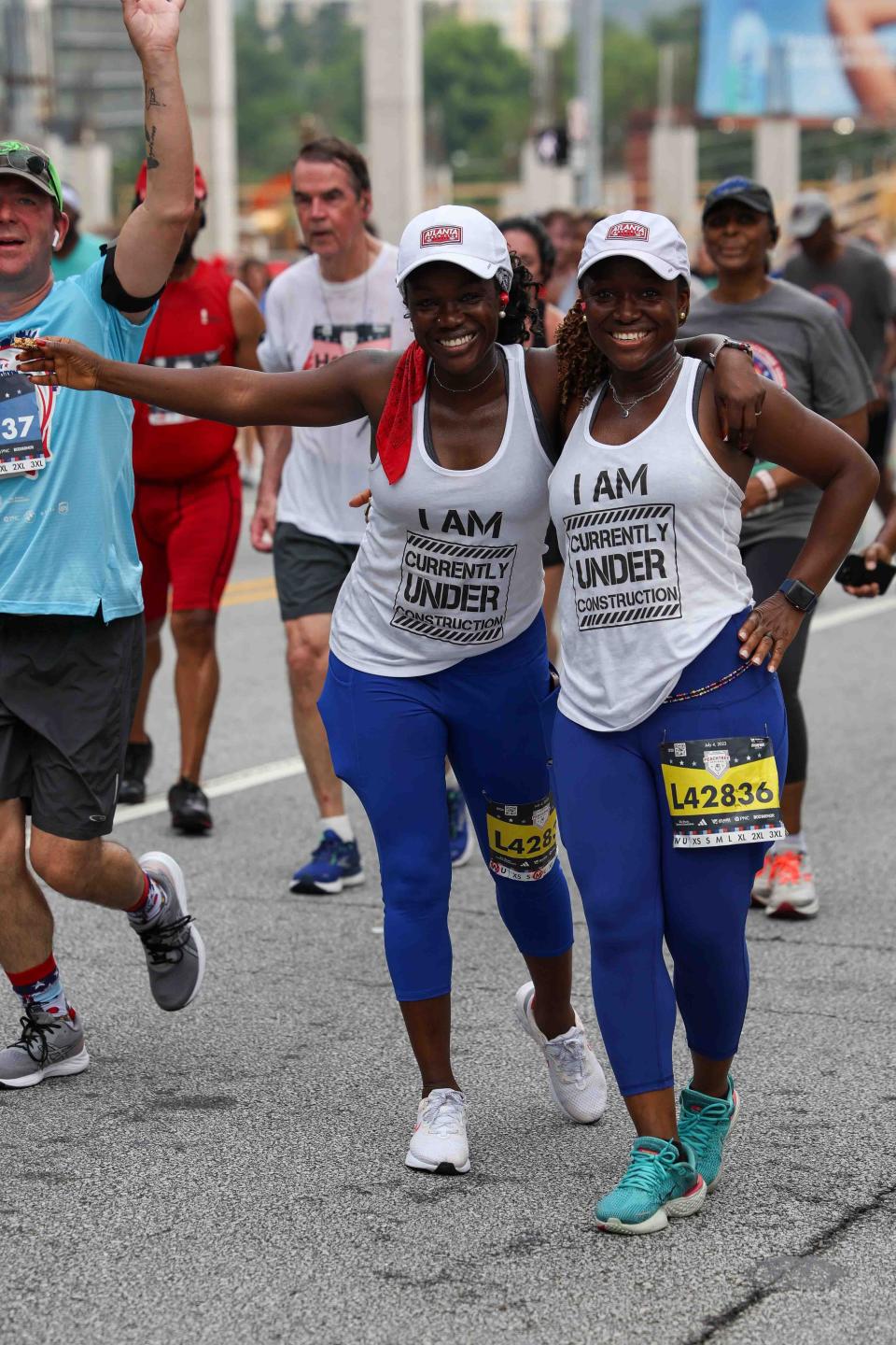 Here are some more photos from the 2023 Peachtree Road Race.