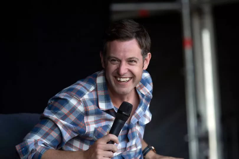 Matt Baker during his last episode presenting The One Show -Credit:Steve Parsons/PA Wire