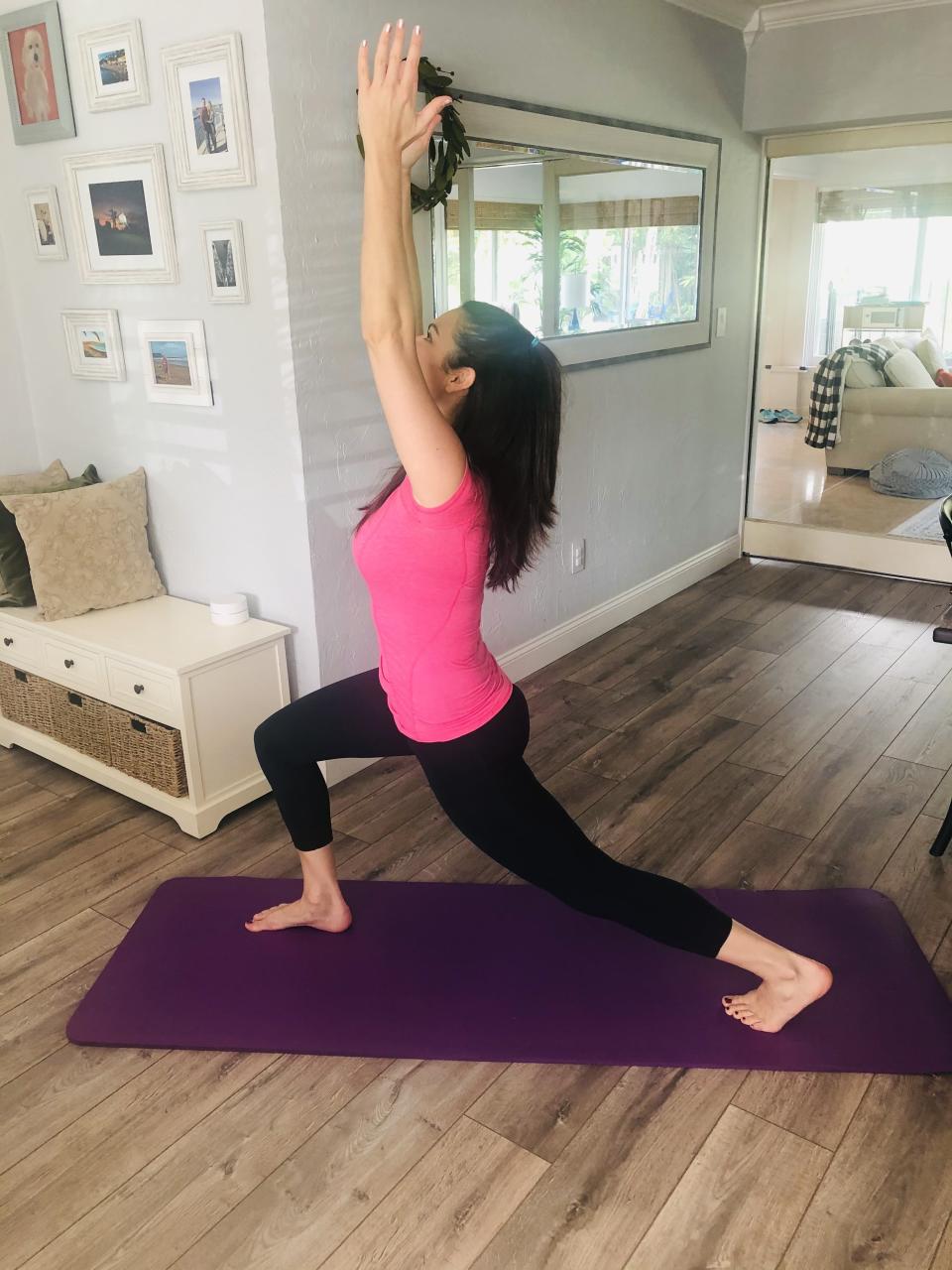 Tapas (aka persistence and perseverance) in your yoga practice refers to pushing yourself to the limit. (Stephanie Mansour)