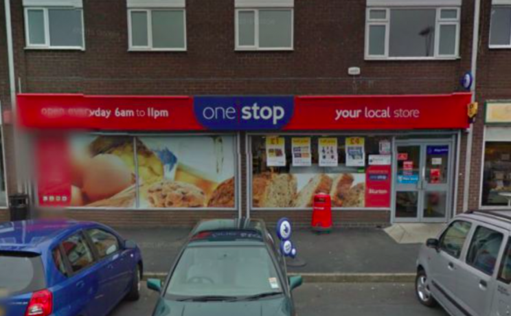 Nicole Bailey found the money in the One Stop shop in Stoke-on-Trent (Google)