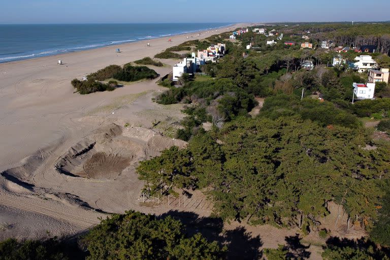 El terreno donde se asentará el complejo de departamentos