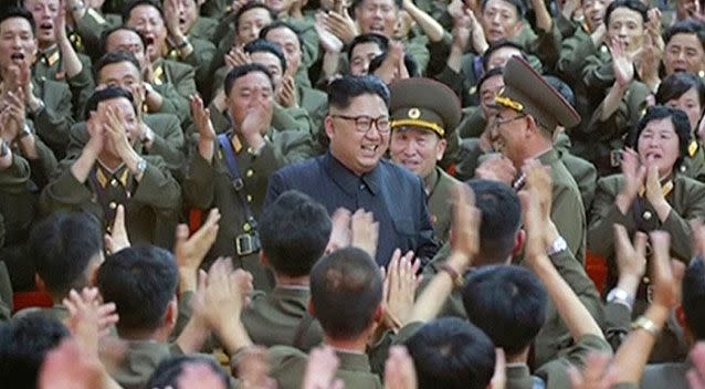 The defector claims Kim executed 11 people using anti-aircraft guns. Source: AAP