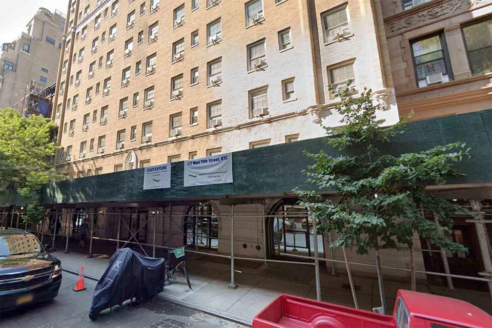 <p>Google Maps</p> The Stratford Arms Hotel in New York City