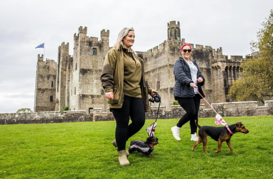 The Northern Echo: The Raby Castle Great British Dog Walk in aid of Hearing Dogs for Deaf People.