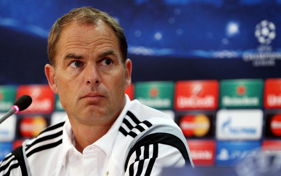 Frank de Boer has been out of a job since lasting only 85 days at Inter Milan last year - AFP