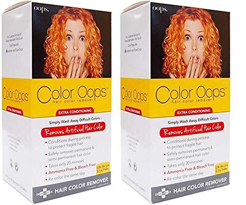1) Color Oops Extra Conditioning Hair Color Remover