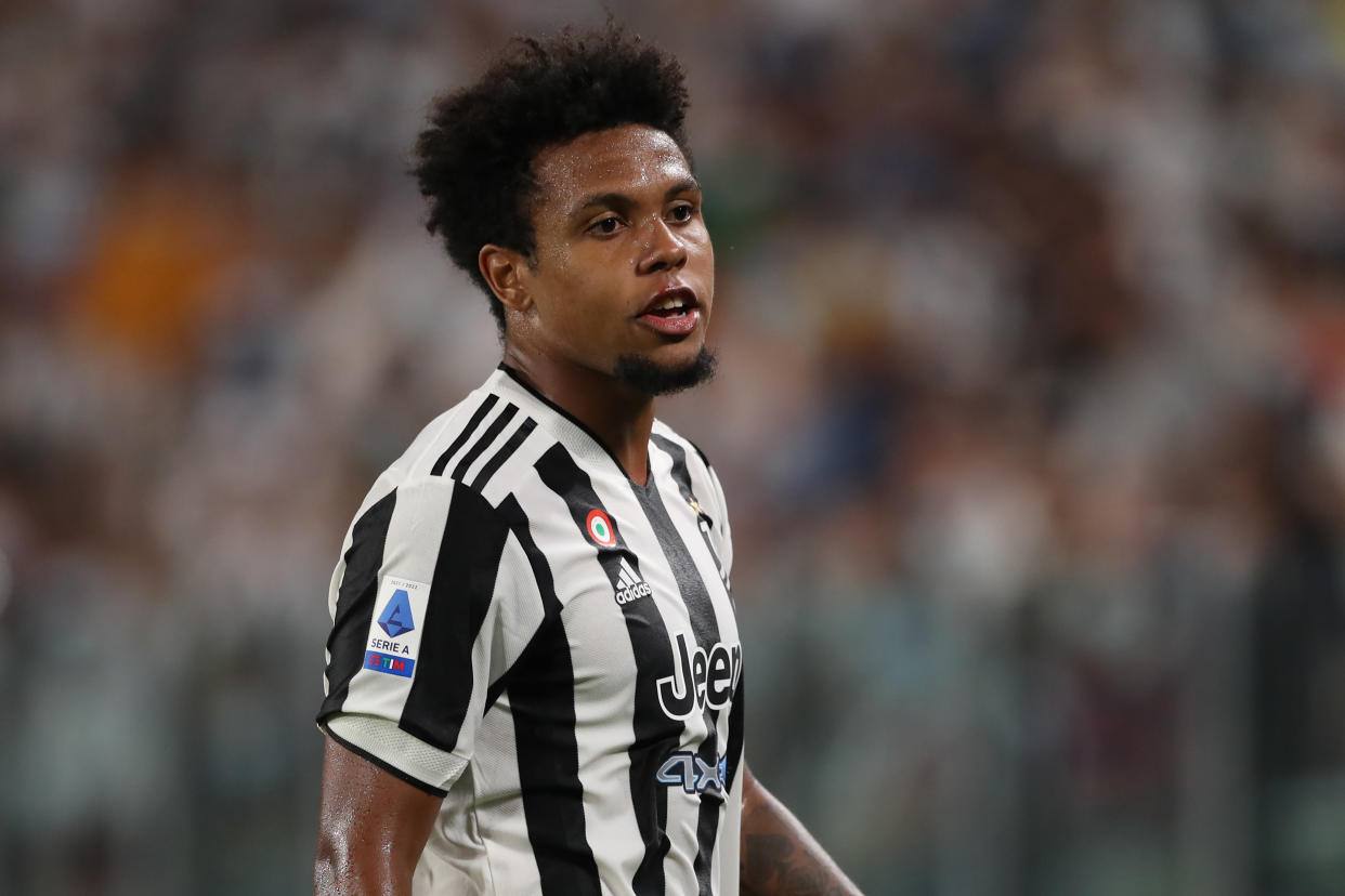 Weston McKennie with Juventus.