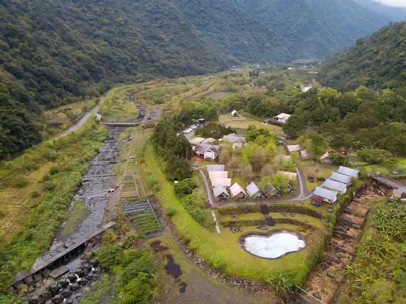 隱身在幽靜綠林山谷間。攝影/李文欽