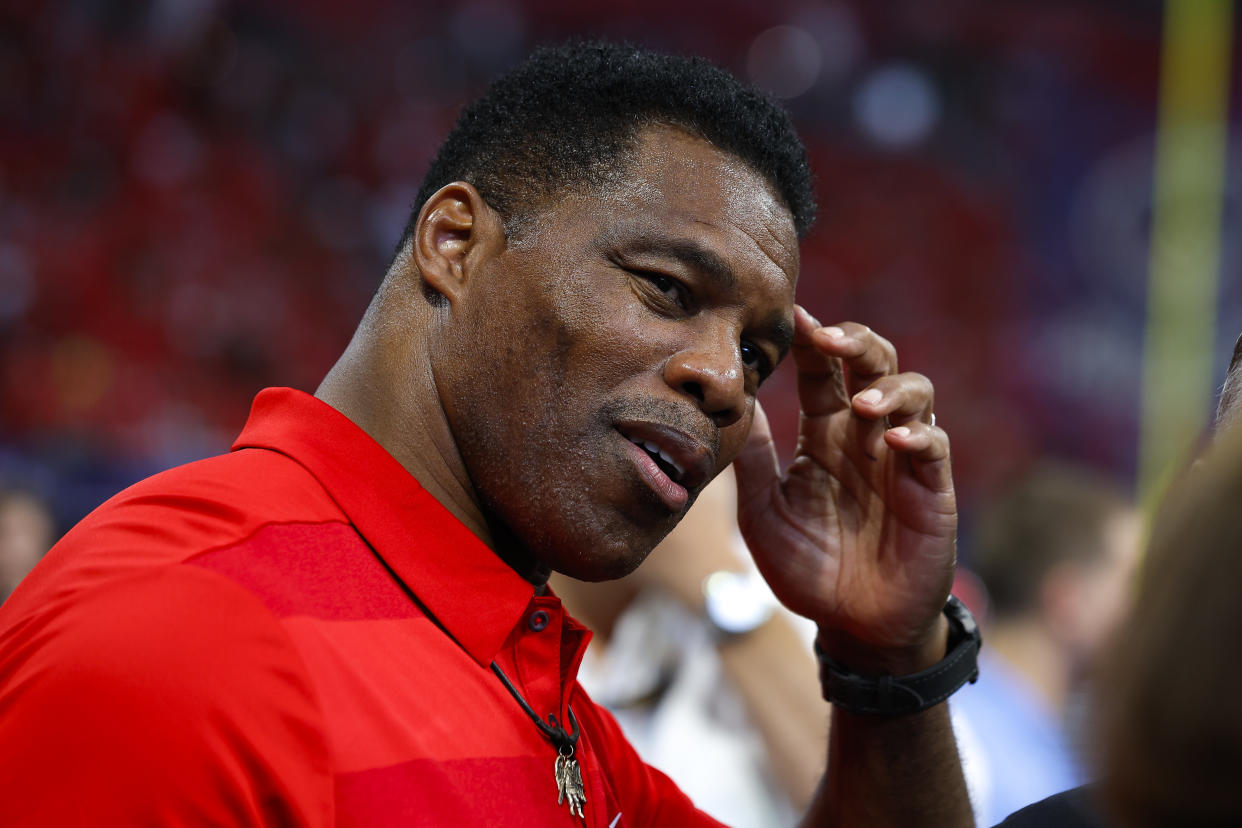 Former UGA running back and current Georgia senatorial candidate Herschel Walker. (Todd Kirkland/Getty Images)