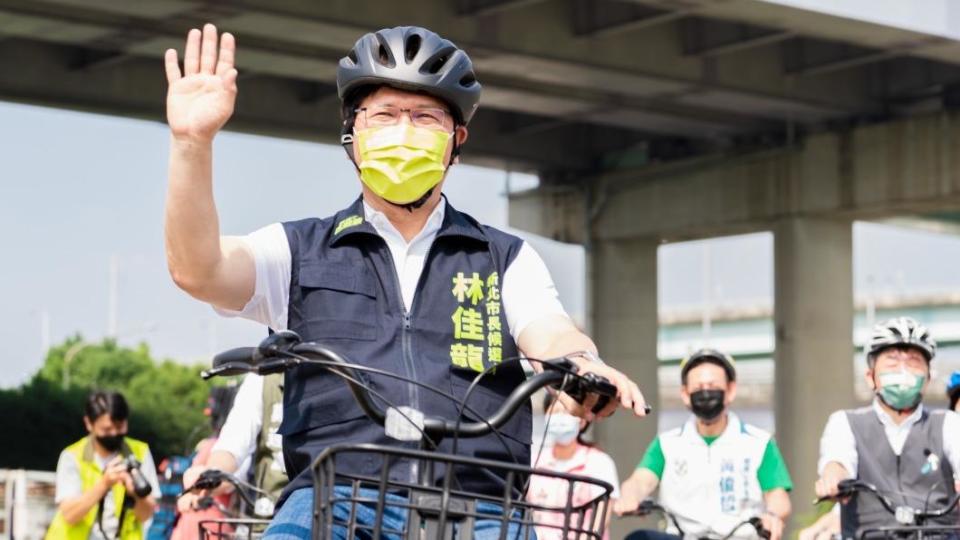 民進黨新北市長參選人林佳龍。（圖／林佳龍辦公室提供）