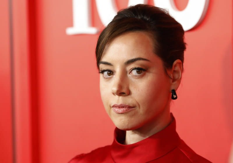 Aubrey Plaza has signed on to voice a character in the animated workplace comedy, "Monsters at Work." File Photo by Peter Foley/UPI