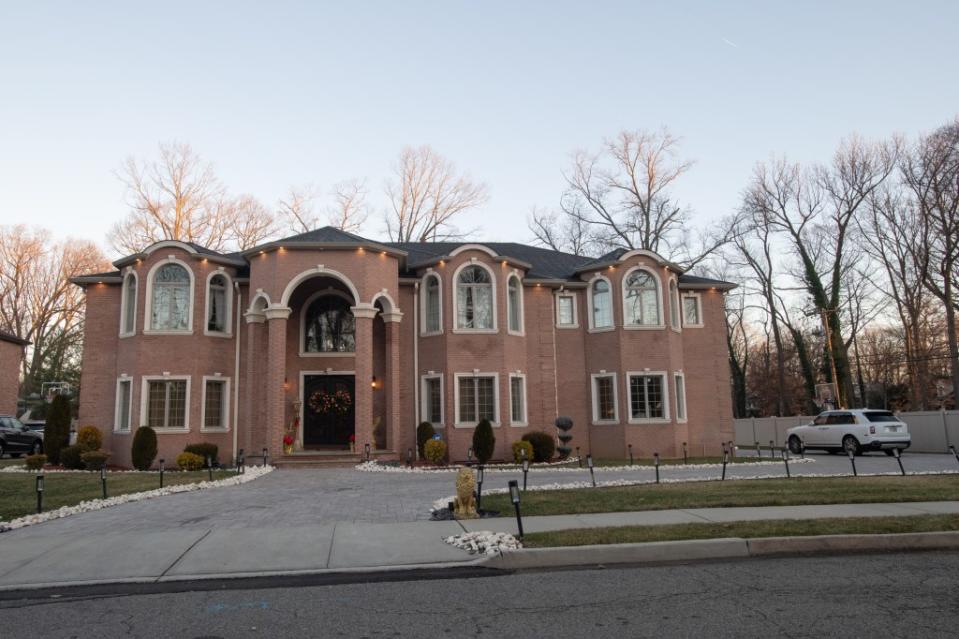 Whitehead’s Paramus, New Jersey, mansion. He allegedly faked bank statements to try to obtain loans to buy it. J.C.Rice