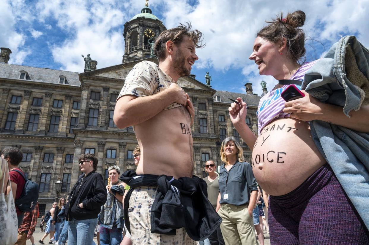 In most countries, like the Netherlands, it has become easier to get a legal, safe abortion over the last two decades. <a href="https://media.gettyimages.com/photos/demonstrators-speak-out-in-favor-of-the-abortion-law-in-dutch-law-on-picture-id1241665177?s=2048x2048" rel="nofollow noopener" target="_blank" data-ylk="slk:Evert Elzinga/ANP/AFP via Getty Images;elm:context_link;itc:0;sec:content-canvas" class="link ">Evert Elzinga/ANP/AFP via Getty Images </a>