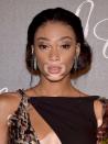 <p>The Canadian model-activist was also in attendance at the Rihanna x Chopard collection dinner with her long tresses styled in a sophisticated chignon and face painted in neutral hues. (Photo: Getty Images) </p>