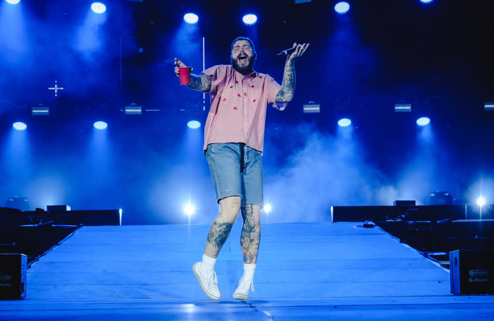 Post Malone postpones concert after struggling to breathe credit:Bang Showbiz