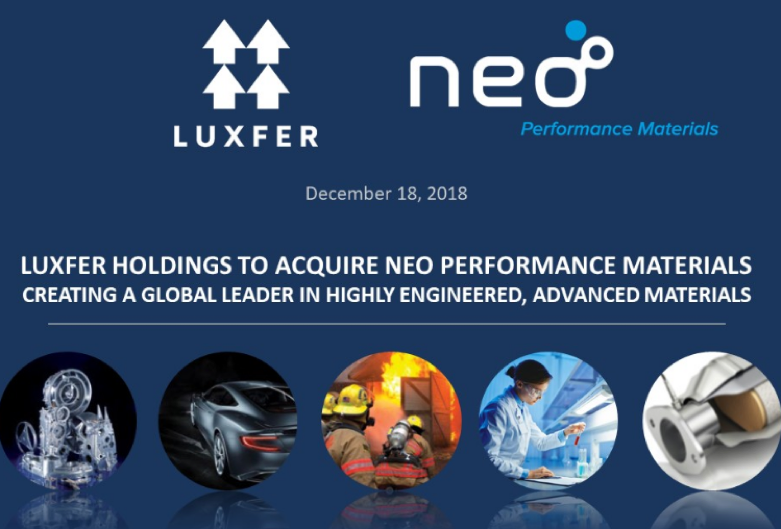 加拿大礦產公司 Neo Performance Materials ULC（來源：官方網站）