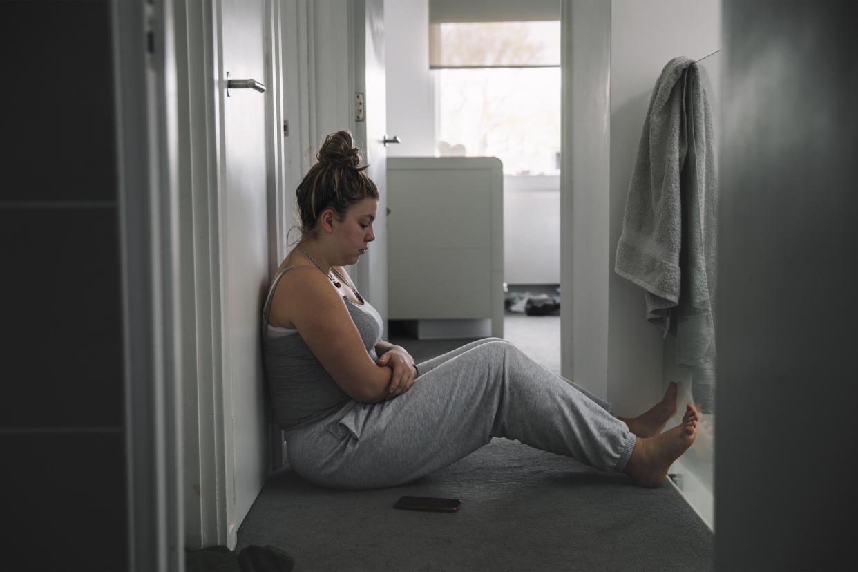 Social isolation and feelings of loneliness can lead to greater cravings and poorer eating habits, which sometimes causes a 'vicious cycle'. (Getty Images)
