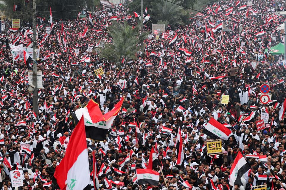 Baghdad protest