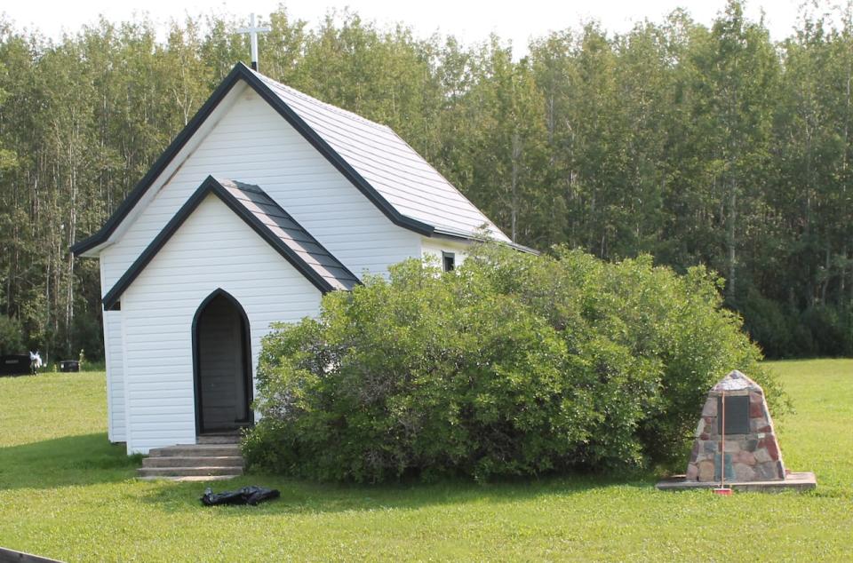 A small group of volunteers looks after the building and its cemetery. 