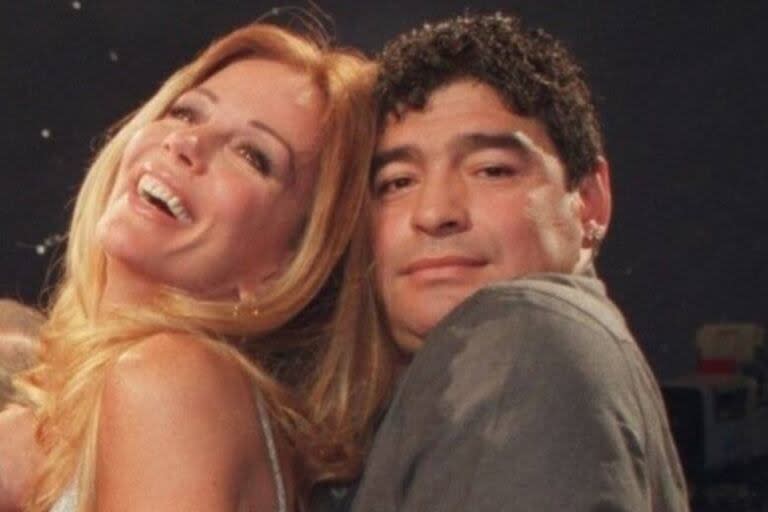 Graciela Alfano y un romance con Diego Maradona impulsado por la opinión pública