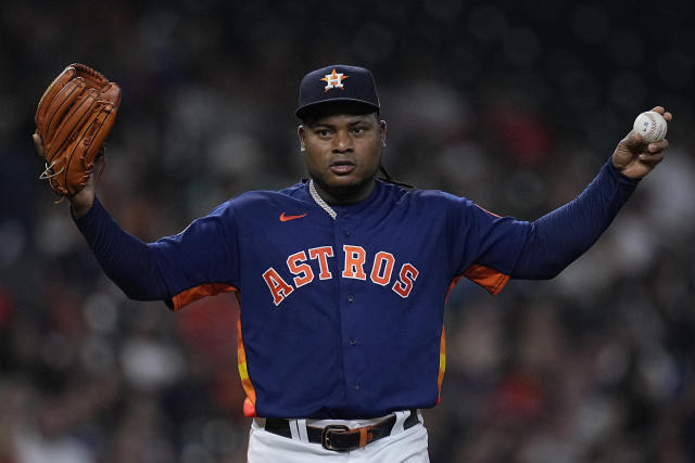 Astros' Framber Valdez throws no-hitter vs Guardians on 93 pitches - ABC  News