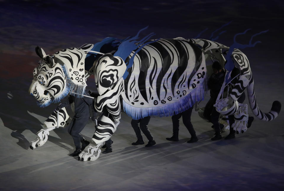 Die besten Bilder der Eröffnungsfeier aus Pyeongchang