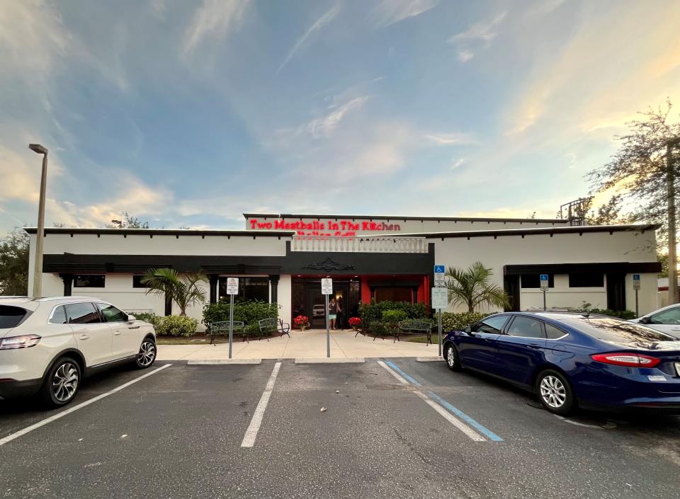 The original Two Meatballs in the Kitchen is located off Daniels Parkway in Fort Myers.