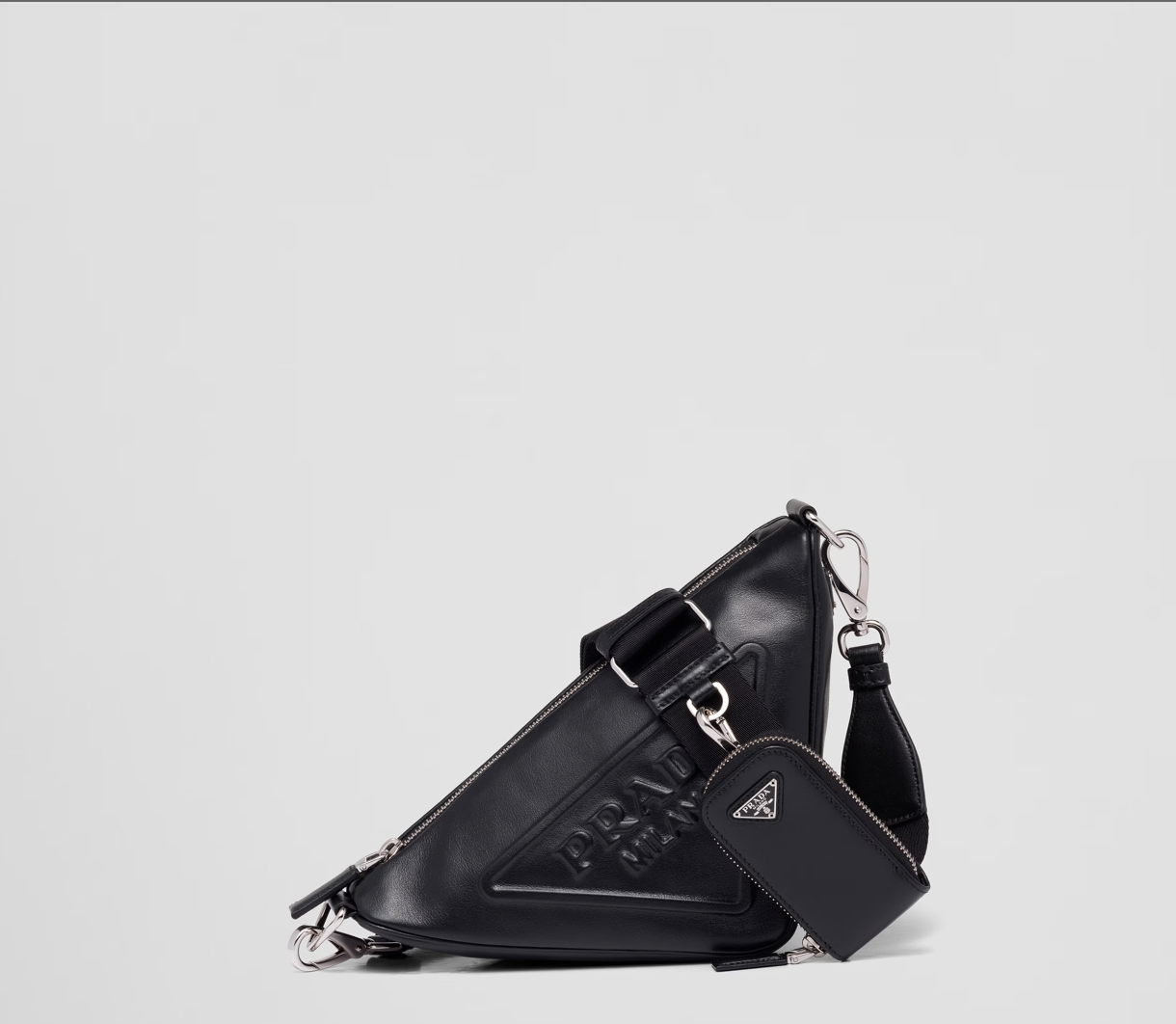 <p><a href="https://go.redirectingat.com?id=74968X1596630&url=https%3A%2F%2Fwww.prada.com%2Fus%2Fen%2Fp%2Fprada-triangle-leather-shoulder-bag%2F1BH190_2BYA_F0002_V_BRO&sref=https%3A%2F%2F" rel="nofollow noopener" target="_blank" data-ylk="slk:Shop Now;elm:context_link;itc:0;sec:content-canvas" class="link rapid-noclick-resp">Shop Now</a></p><p>Triangle Leather Shoulder Bag</p><p>prada.com</p><p>$2600.00</p>