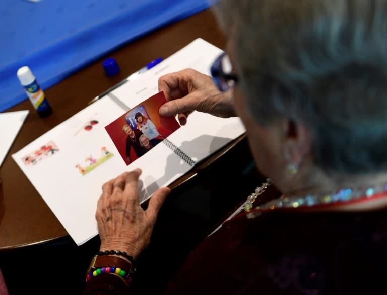 Prodding football-related memories of Alzheimer's patients at the Madrid retirement home helps unlock their memories from other times in their lives