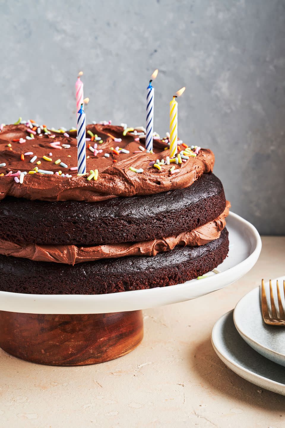 chocolate birthday cake