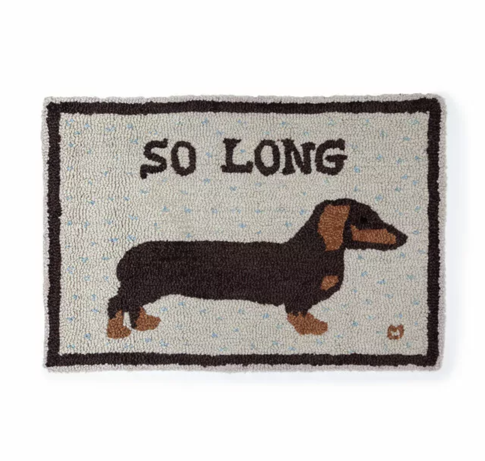 <p><a href="https://go.redirectingat.com?id=74968X1596630&url=https%3A%2F%2Fwww.uncommongoods.com%2Fproduct%2Fso-long-dachshund-wool-rug&sref=https%3A%2F%2Fwww.cosmopolitan.com%2Fstyle-beauty%2Ffashion%2Fg46751558%2Fgifts-for-women-who-have-everything%2F" rel="nofollow noopener" target="_blank" data-ylk="slk:Shop Now;elm:context_link;itc:0;sec:content-canvas" class="link ">Shop Now</a></p><p>So Long Dachshund Wool Rug</p><p>uncommongoods.com</p><p>$60.00</p>