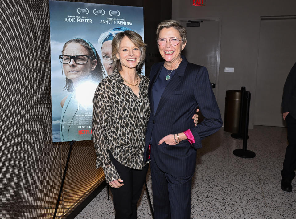 Jodie Foster and Annette Bening