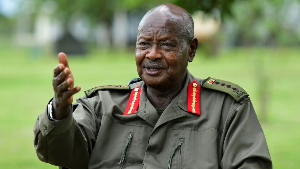 Uganda's President Yoweri Museveni - Abubaker Lubowa/Reuters