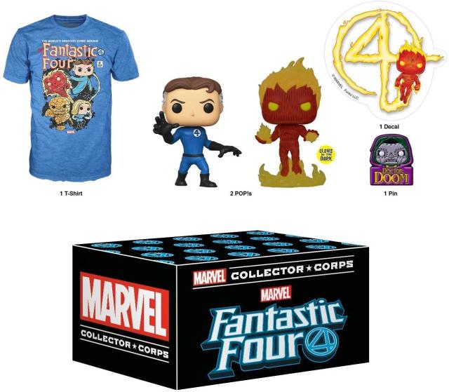 Funko's Marvel mystery box includes up to five exclusive