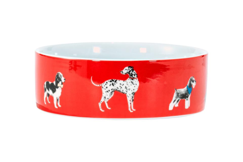 Laura Ashley Dogs on Parade Food Bowl  