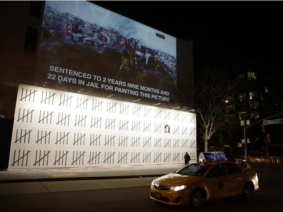 Banksy unveils New York City mural protesting against Turkish artist Zehra Dogan’s imprisonment