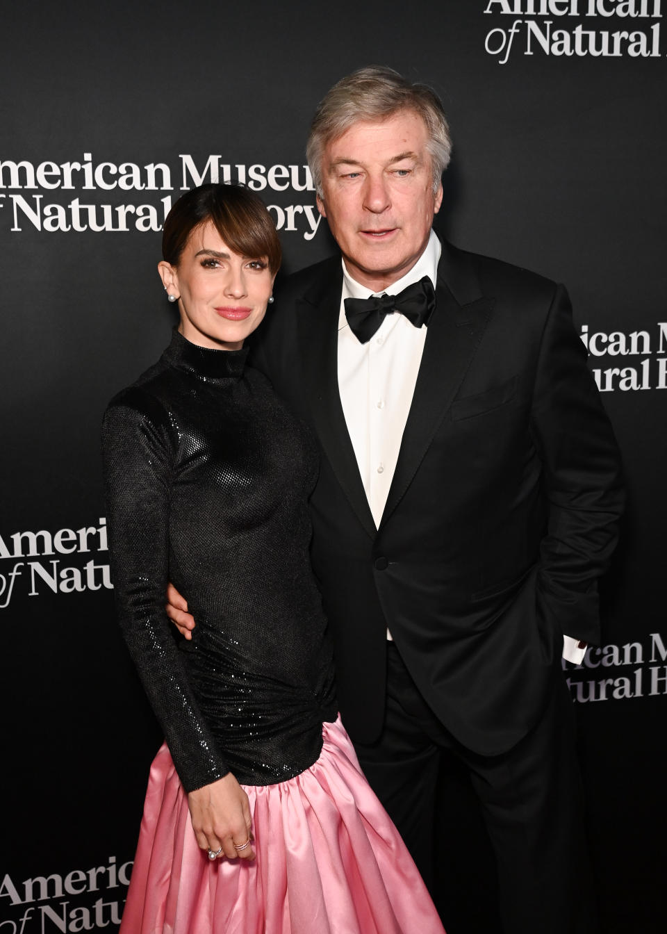 Hilaria Baldwin and Alec Baldwin at the American Museum of Natural History's 2023 Museum Gala held on November 30, 2023 in New York, New York. (Photo by Bryan Bedder/Variety via Getty Images)